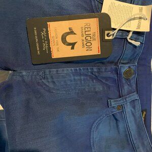 True Religion Grace New Boyfriend NWT New Women's Size 27 Blue